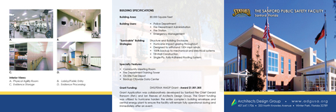 Outside/Front - Sanford Tri-Fold Brochure - Click right side arrow > to view flip side