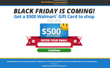 Black Friday Web Offer