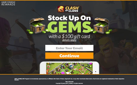 Cookie Landing Page Build