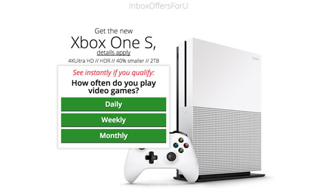 Game Console Landing Page